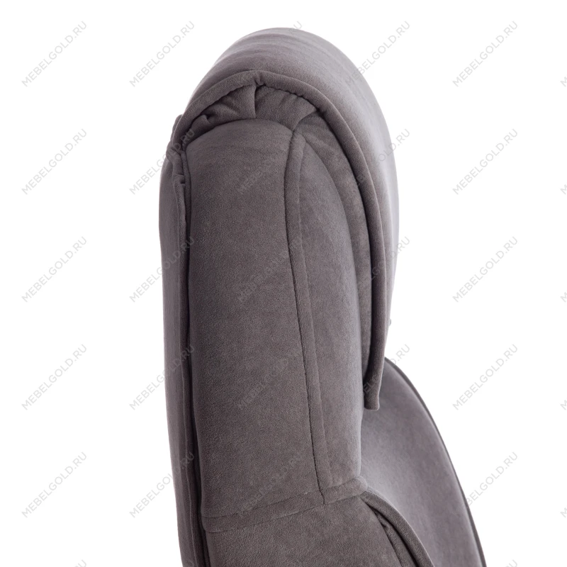 Кресло BERGAMO хром (22), флок, серый, 29 | изображение 14