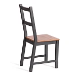 Стул Соната/Sonata chair, массив сосны, 41х50х95 см, антик /графит | изображение 2