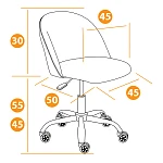 Кресло MELODY, велюр Clermon, бирюзовый, 140 | изображение 11