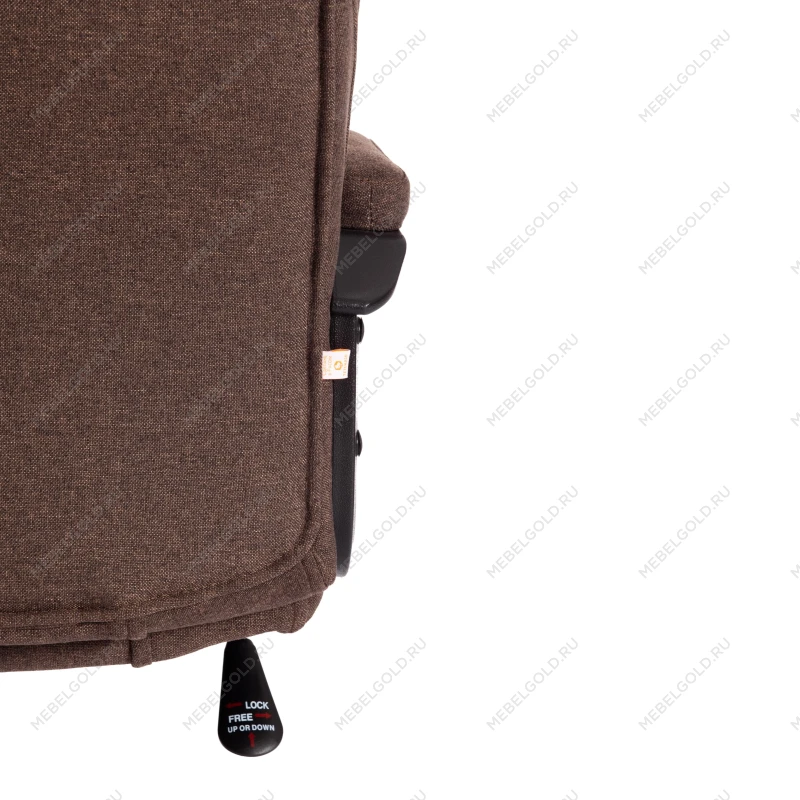 Кресло BERGAMO хром (22), ткань, коричневый, 3М7-147 | изображение 14