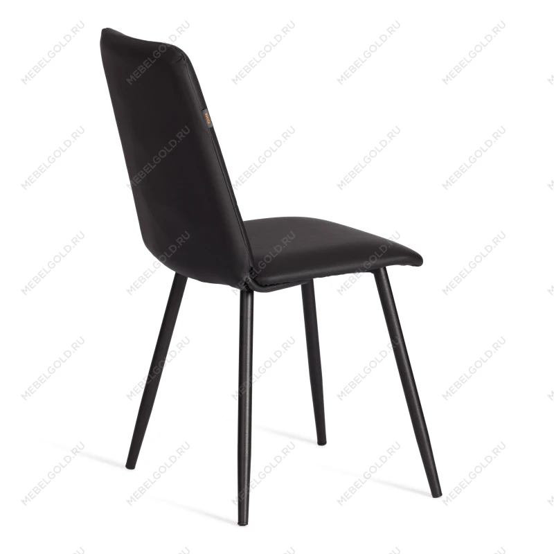 Стул обеденный Asti, TREND, экокожа, черная, 47х54х86 см | изображение 2