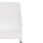 Стул GENIUS (mod 75), металл/пластик, 46x56x84cм, белый/ножки хром | изображение 5