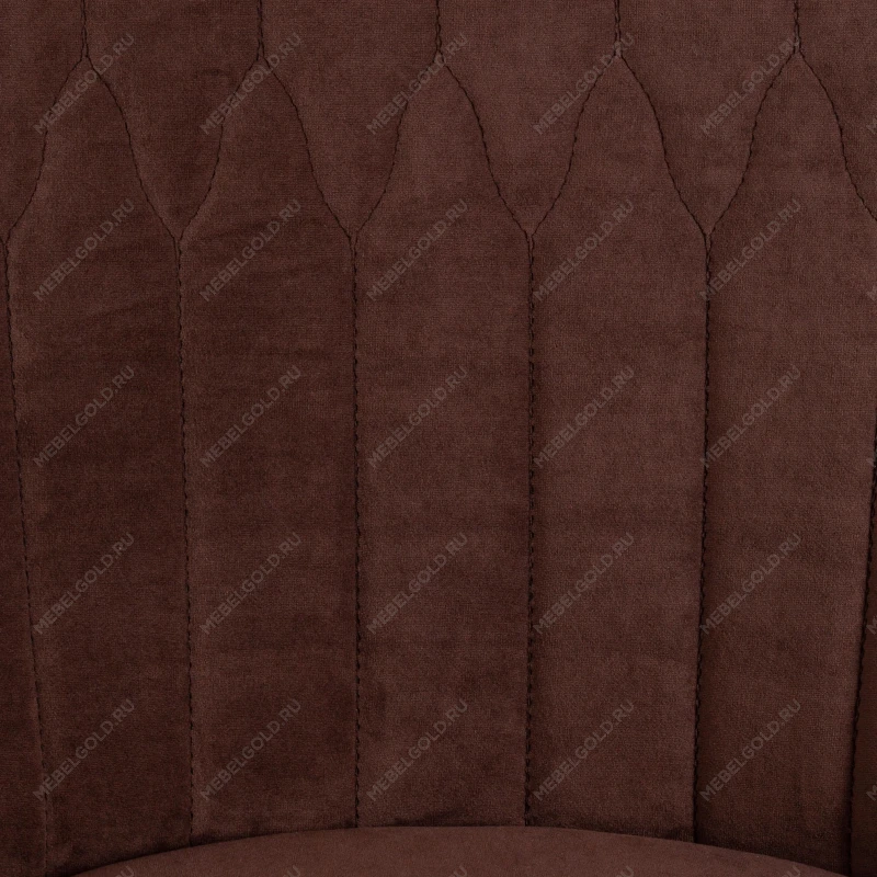 Кресло SWAN, флок, коричневый, 6 | изображение 7