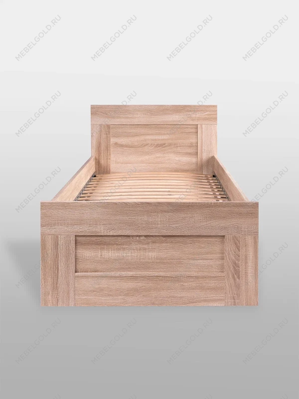 Кровать односпальная Сириус, 90х200 см, дуб сонома | изображение 13