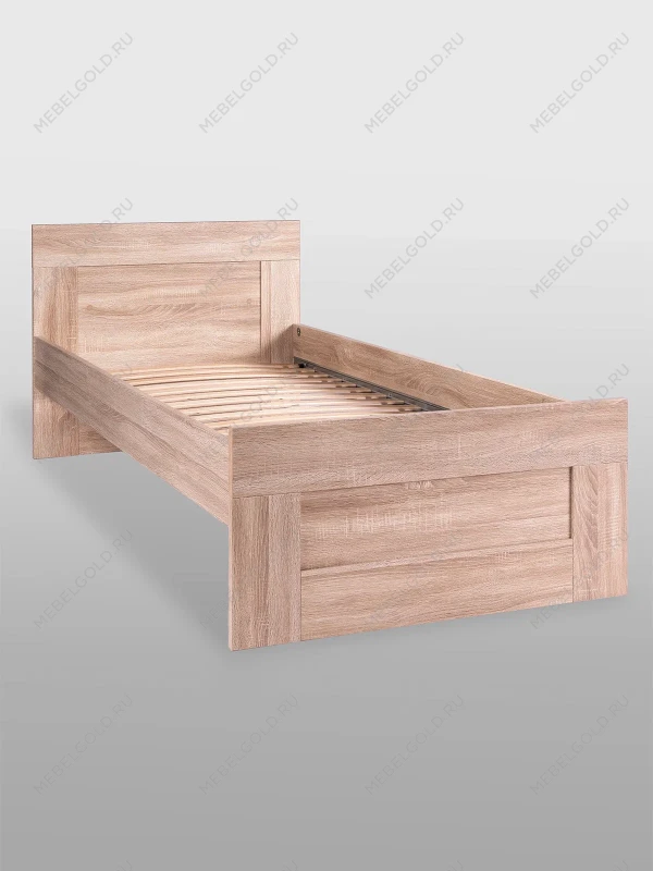 Кровать односпальная Сириус, 90х200 см, дуб сонома | изображение 12