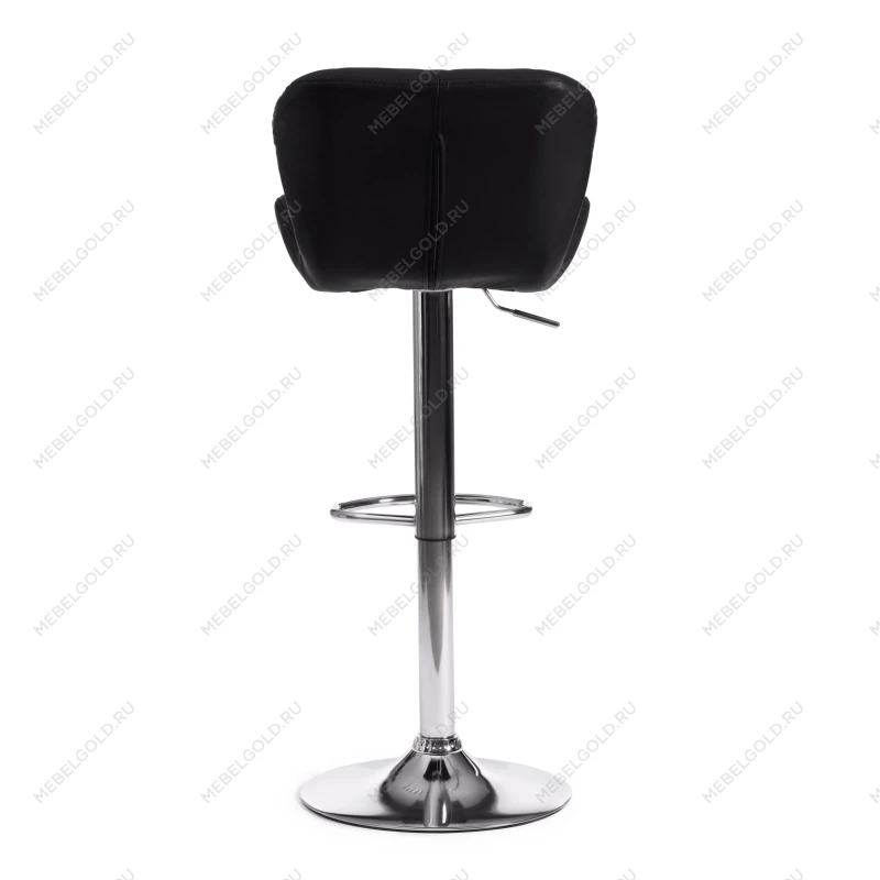 Стул барный BIAGGIO (mod. KY717), металл/экокожа, 44*50*83-103 см, черный/хром | изображение 3