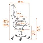 Кресло PILOT (24), флок/ткань, черный/черный/красный, 35/TW-08/TW-11 | изображение 20