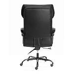 Кресло Chief metalBL, кож/зам/ткань, черный/черный стеганный/черный, 36-6/36-6/TW-11 | изображение 4