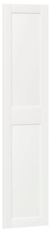 Дверь для шкафа МАКС, 50 см, 2 заполнения, белая