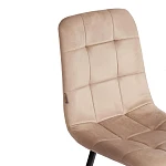 Стул CHILLY (mod. JSC-220), Велюр/металл, 44,5х52,5х88 см, Beige (бежевый) HLR8 / черный | изображение 8