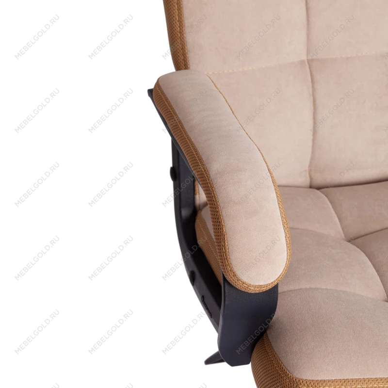 Кресло TRENDY (22), флок/ткань, бежевый/бронза, 7/TW-21 | изображение 9
