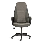 Кресло INTER (24), кож/зам/флок/ткань, серый/металлик, C-36/29/TW-12 | изображение 4