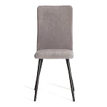 Стул обеденный La Rousse, NEW, велюр, серый/чёрный, 29, 45х55х93 см | изображение 4