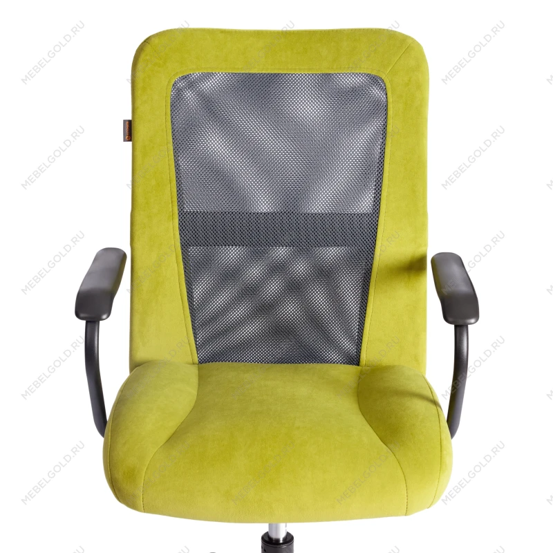 Кресло STAFF, флок/ткань, олива/серый, 23/W-12 | изображение 5