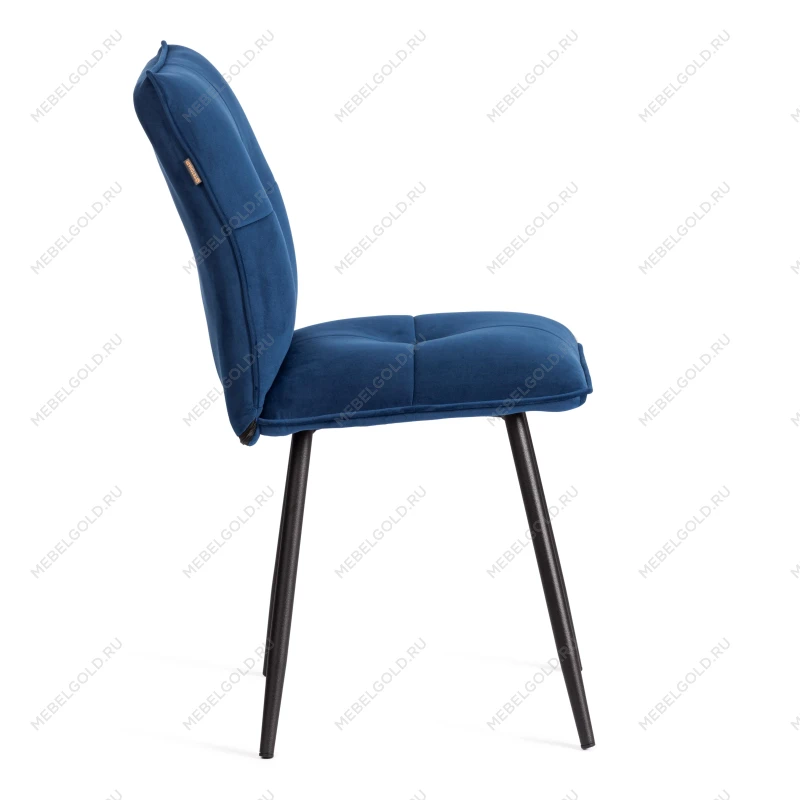Стул обеденный Sweet, LT, велюр, Blue (синий), 41х55х88 см | изображение 1