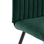 Стул обеденный Monte Carlo, TREND, велюр, Deep Forest (изумруд), 49х51х93 см | изображение 6