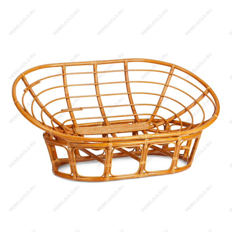 Диван MAMASAN/МАМАСАН 23/02 W/без подушки, 169х102х80 см, Pecan (орех)