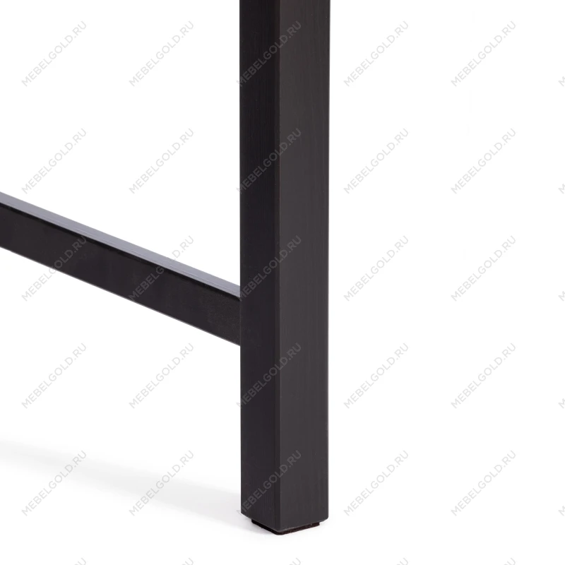 Обеденный комплект Соната (стол + 4 стула)/Sonata dining set, массив сосны, стол: 120х75х73см  стул :41х50х95см, антик/чёрный | изображение 5