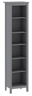 Стеллаж Сага, 50х42х215 см, серый