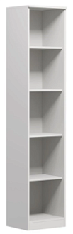 Стеллаж Сириус, 5 полок, 39х34х190 см, белый