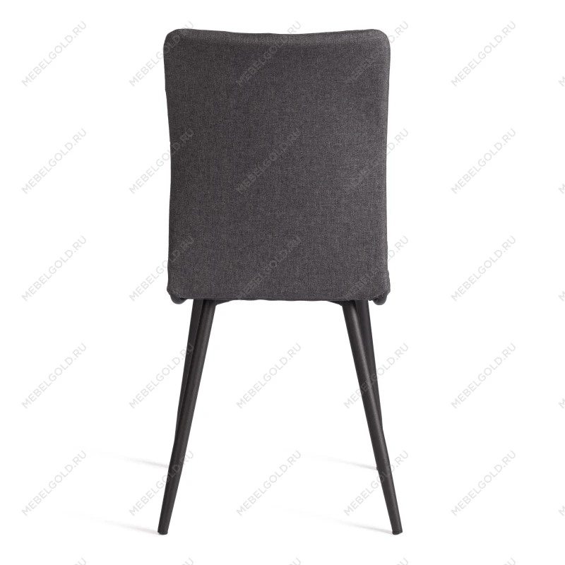 Стул обеденный La Rousse, NEW, ткань рогожка, тёмно-серый, F68, 45х55х93 см | изображение 3