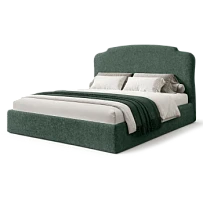 Кровать Римини 1,4 м, с подъемным механизмом (Рогожка 635)