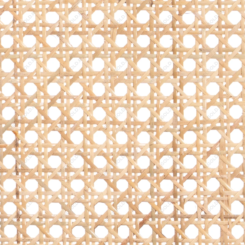 Стул MANI, дерево вяз, ротанг/ткань лен, металлический каркас, черный, 46х46х78 см | изображение 7