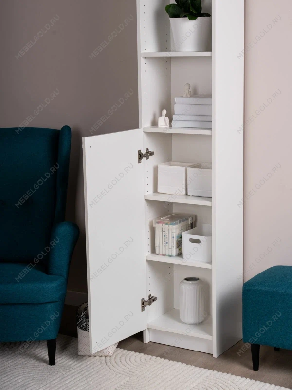 Стеллаж Варма Стэнд 39х198х28, белый | изображение 5