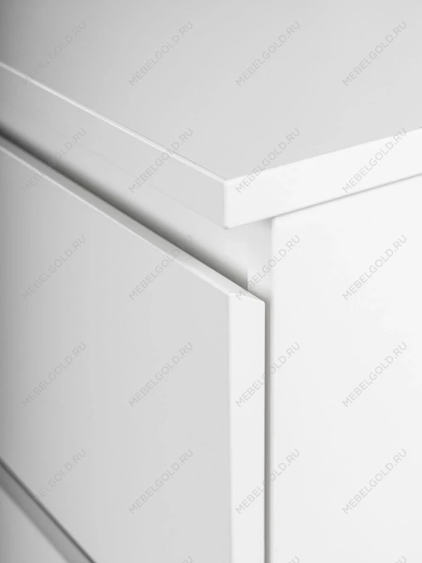 Стол письменный ГУД ЛАКК Кастор, 3 ящика, 116х65х75 см, белый | изображение 12