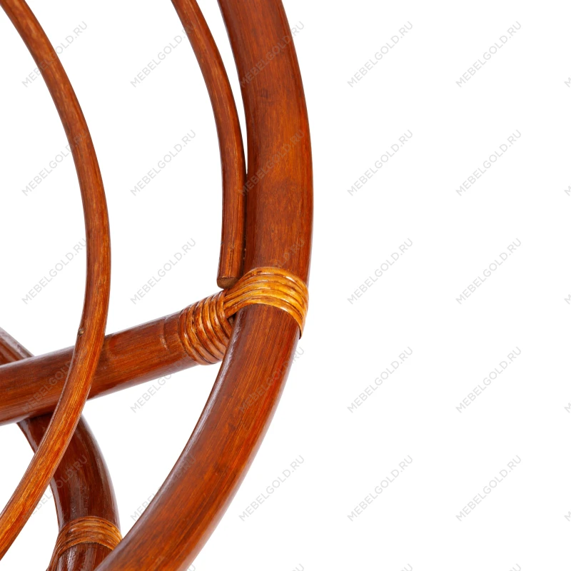 Диван MAMASAN/МАМАСАН 23/02 W/без подушки, 169х102х80 см, Cognac (коньяк) | изображение 4