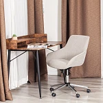 Кресло DUBLIN хром, вельвет, серый | изображение 10