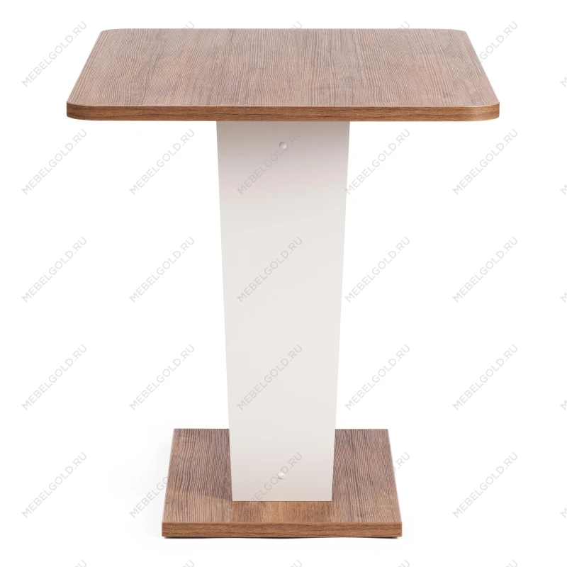 Стол обеденный TIBI нераздвижной, ЛДСП, 68,6 х 110 х 75 см, Дуб Канзас/Пепел | изображение 1