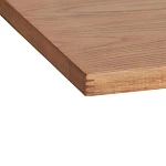 Стол VALHALLA, дерево вяз/железная опора, 80х65х76 см, груша №3/черная опора | изображение 4