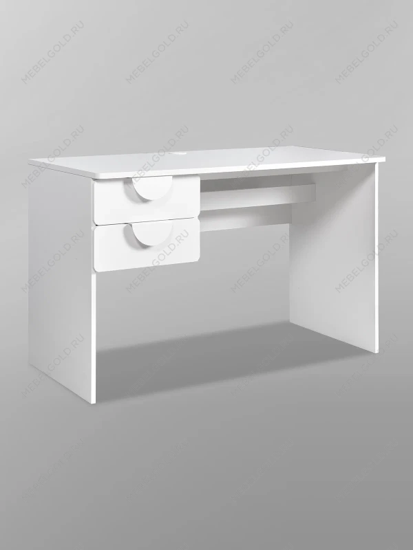 Стол письменный детский Пикси 120х75х57, белый (робкий подснежник) | изображение 2