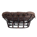 Диван MAMASAN/МАМАСАН 23/02 W/с подушкой, подушка 182х119 см, 169х102х80 см, Antique brown (античный черно-коричневый), ткань, коричневый, 3М7 | изображение 3