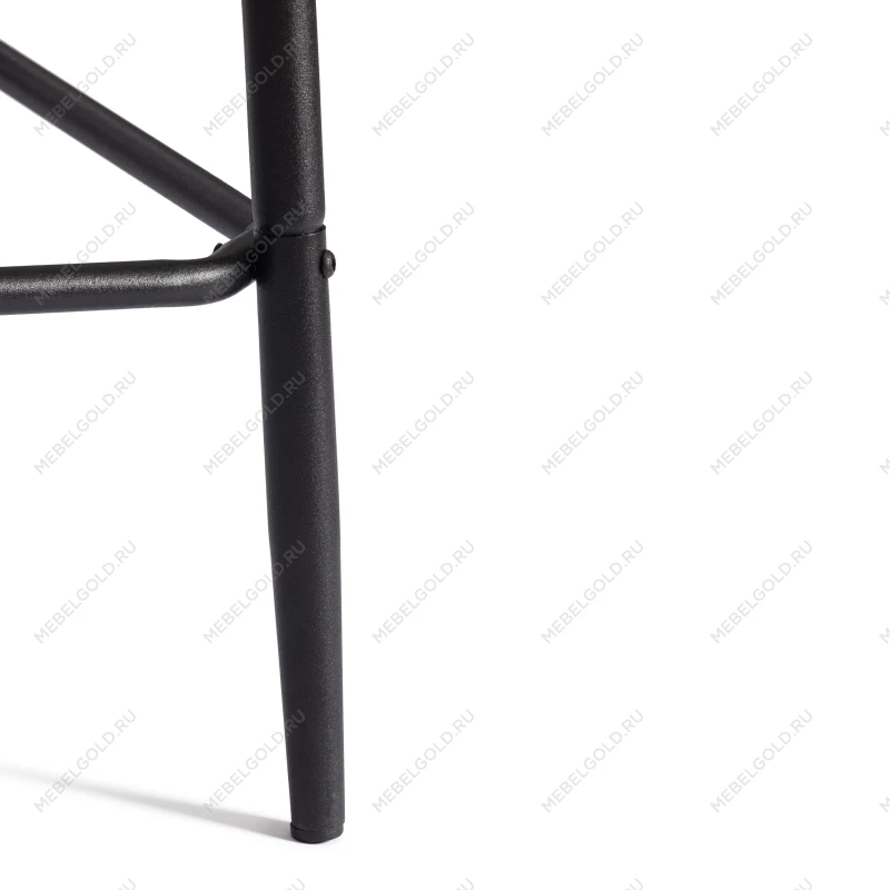 Полубарный стул Bari/Бари, экокожа, черный, 42х55х99 см | изображение 12