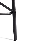 Полубарный стул Bari/Бари, экокожа, черный, 42х55х99 см | изображение 12