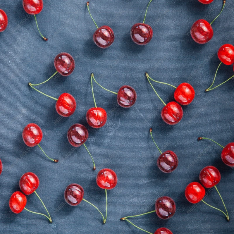 Кресло MELODY, ткань/флок, серый, Botanica 08 cherry/29 | изображение 8