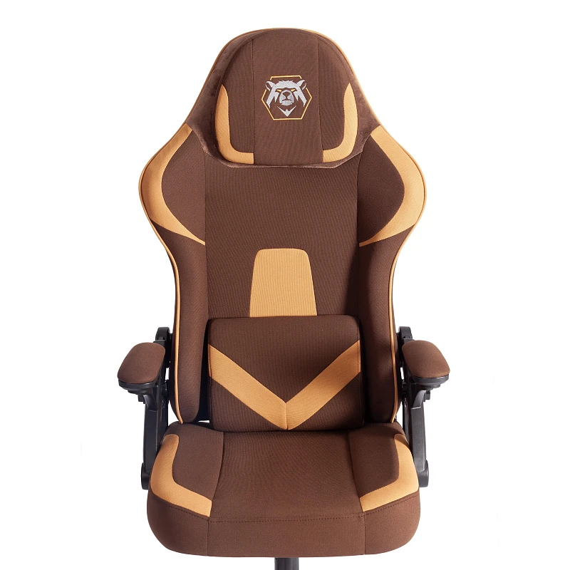 Компьютерное кресло iBear, ткань, коричнево-бежевый / brown beige | изображение 7