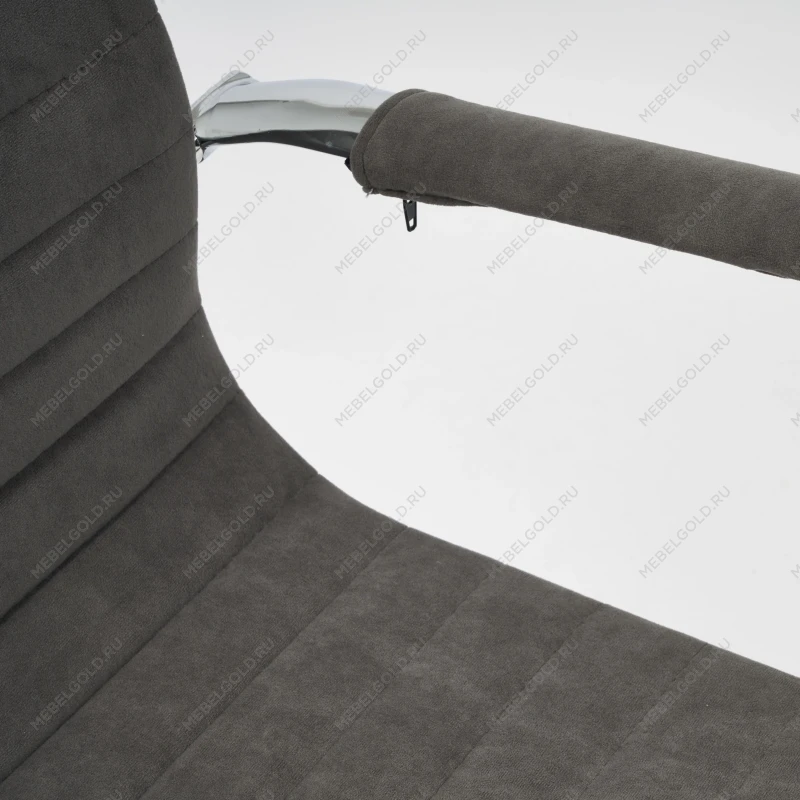 Кресло URBAN-LOW, флок, серый, 29 | изображение 5