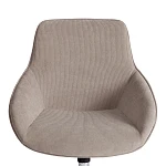 Кресло DUBLIN хром, вельвет, серый | изображение 7