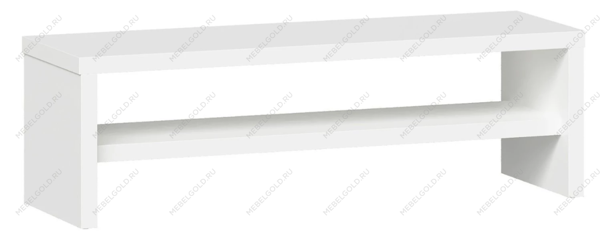 ЛАКК / ЭНКЕЛЬ ТВ-тумба ИКЕА / IKEA ТВ12, тамбурат, цвет белый