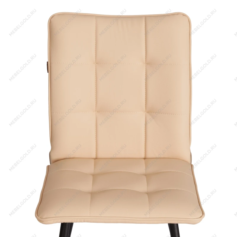 Стул обеденный Bari, LT, экокожа, бежевая, 41х55х89 см | изображение 5