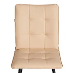 Стул обеденный Bari, LT, экокожа, бежевая, 41х55х89 см | изображение 5