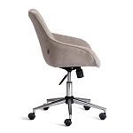 Кресло DUBLIN хром, вельвет, серый | изображение 1