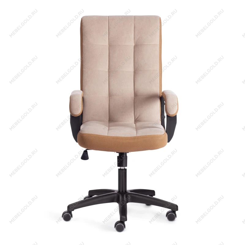 Кресло TRENDY (22), флок/ткань, бежевый/бронза, 7/TW-21 | изображение 4