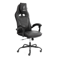 Кресло Arena metalBL, кож/зам, черный/черный карбон, 36-6/карбон черный