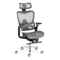 Компьютерное кресло Sakura, сетка, серый