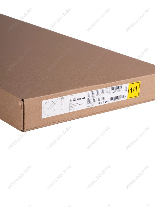 Стеллаж Варма Стэнд 39х198х28, серый | изображение 11