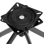 Стул обеденный Sweet, поворотный механизм 360, велюр, серый, 29 | изображение 10